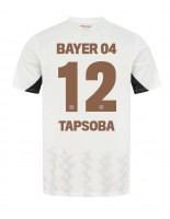 Bayer Leverkusen Edmond Tapsoba #12 Bortedrakt 2024-25 Korte ermer